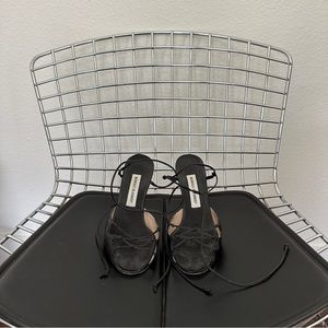 Manolo Blahnik Wrap Sandals